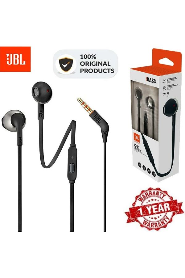 Jbl t205 earbud headphones online