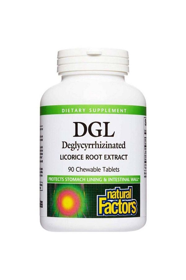 Natural Factors-DGL, 90 Chewable Tablets 1