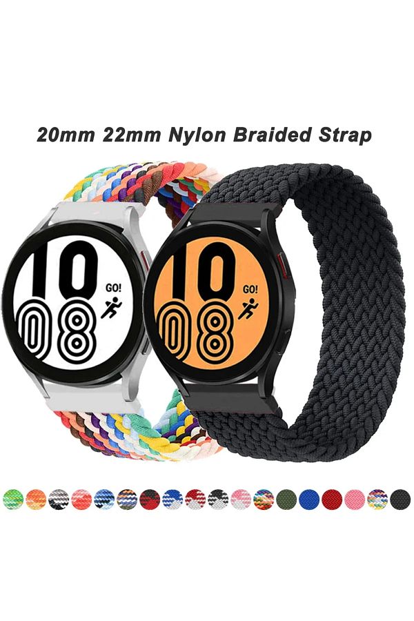 Choice Braided Solo Loop for Samsung Galaxy watch 5 strap pro 4 classic 3 active 2 22 mm 20 mm bracelet Trendyol