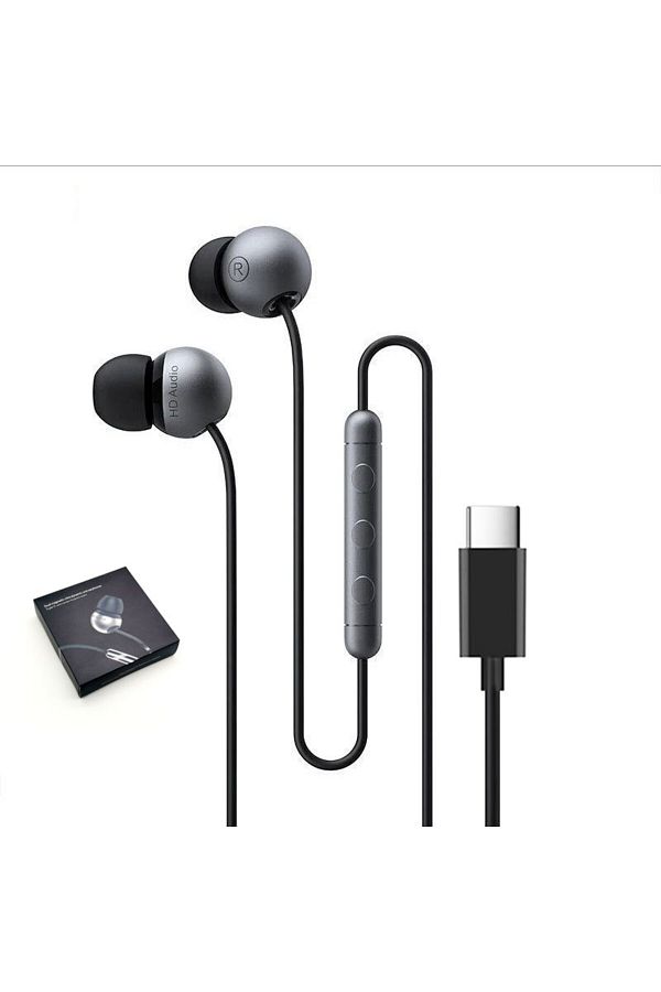 Choice-For Xiaomi Dual Magnetic Ultra Dynamic Unit Type-C In-Ear Earphone Wired With Mic Headset For Mi ... 1