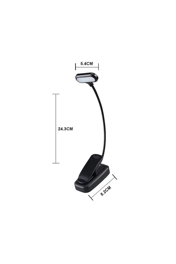 Choice-Style 1 Adjustable Led Clip-on Book Lamp Table Battery Powered Flexible Study Learning Desk Lamp Por 1