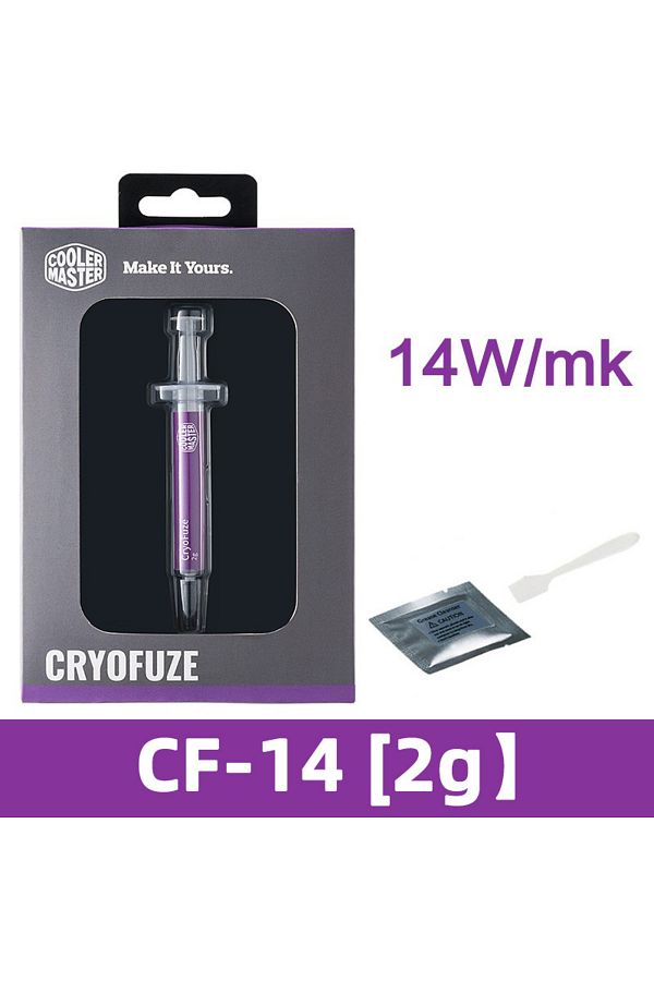 Choice-Cooler Master High Quality CPU Thermal Paste 14W/mk 2g/4g Silicone Grease Heat Sink for CPU GPU C... 1