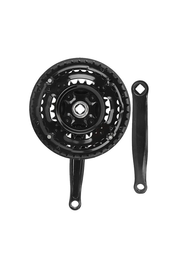 Choice High Carbon Steel Crankset Crank 24 34 42T with Chains Cover for Variable Speed Mountain Bike Roa. Trendyol
