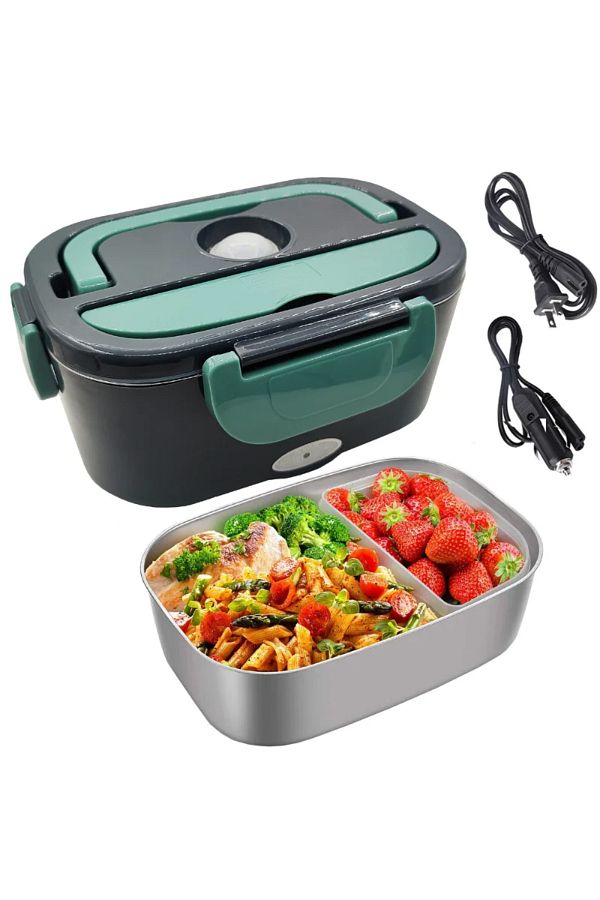 Choice Electric Heating Lunch Box for Car 12V Truck 24V 110V 220V US EU PLUS Lunchbox Heated Lunch Conta. Trendyol