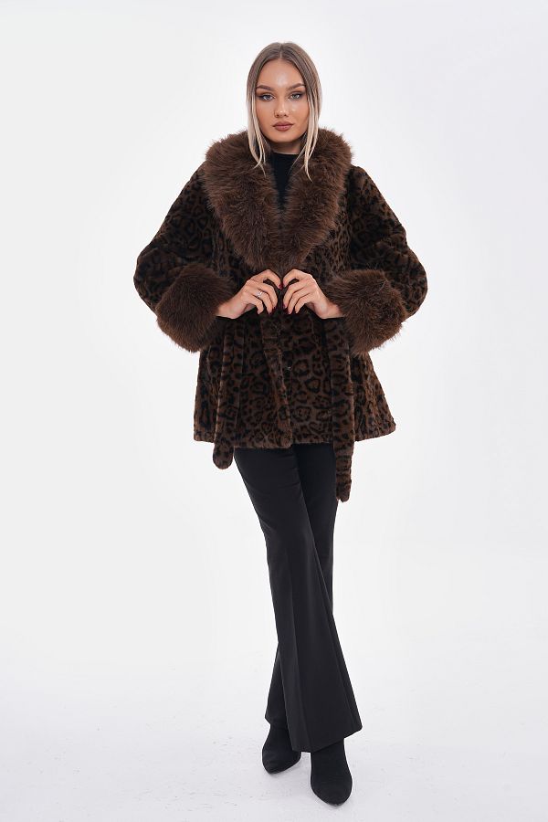 Angora fur coat discount