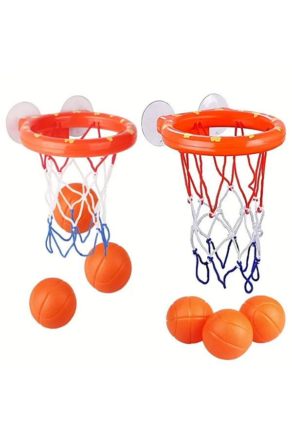 Choice-Bath Toys, Bathtub Basketball Hoop for Toddlers Kids,  with 3 Soft Balls Set & Strong Suction Cup... 1
