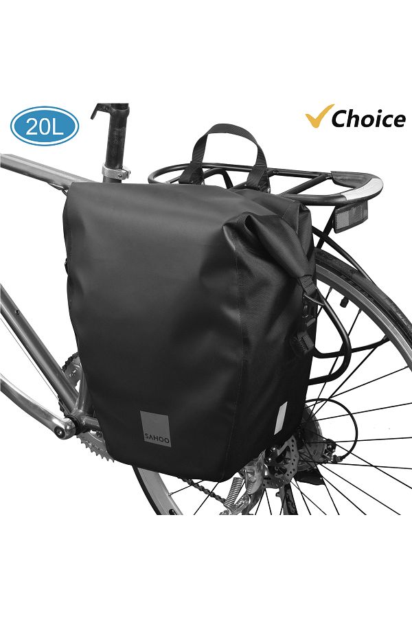 Bicycle rear rack trunk bag best sale