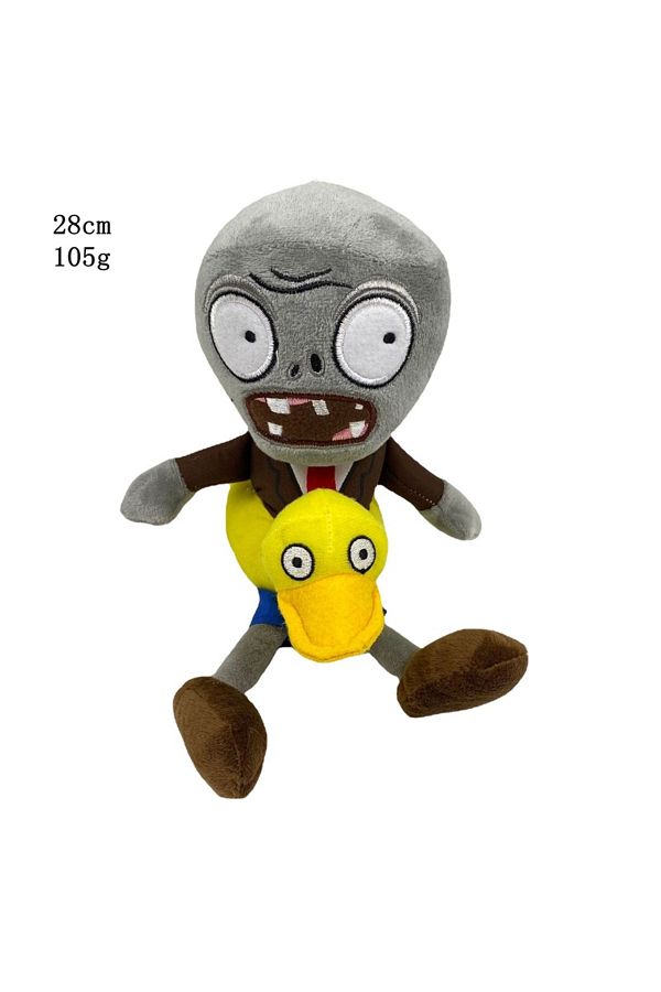 Choice 1pcs Plants vs Zombies Plush Toys 30cm PVZ Gargantuar Hats Pirate Duck Zombie Plush Stuffed Toys Trendyol