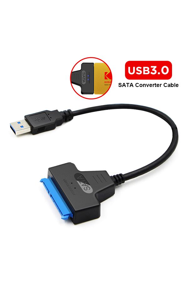 BESY USB 3.0 SATA Up To 5 Gbps 3 Cable Sata To USB 3.0 Adapter Support 2.5 Inch External HDD SSD Hard Trendyol