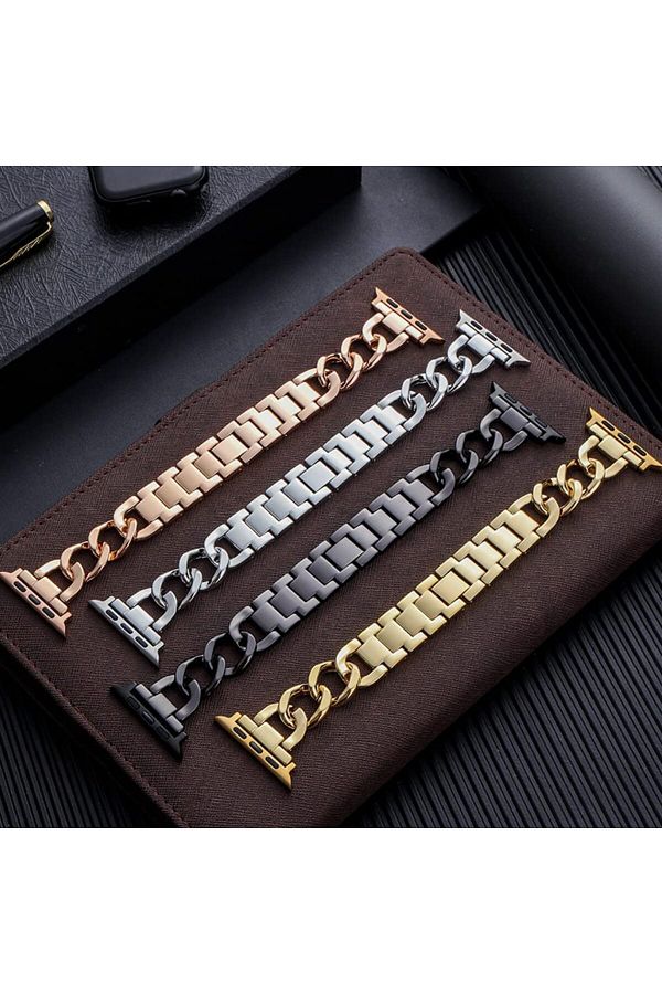 Cuban link watch band outlet