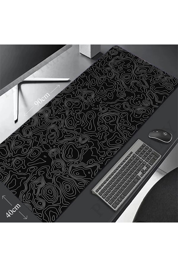 Choice-Design White And Black Mousepad Gaming Mouse Pad Gamer Mouse Mat Keyboard Mats Desk Pad Table Rug... 1
