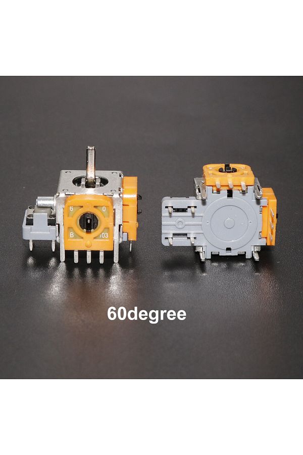 JCD-2pcs For Switch Pro Gamepad 3D Analog Joystick Rocker For PS3 PS4 Thumb Sticks Module Potenti... 1