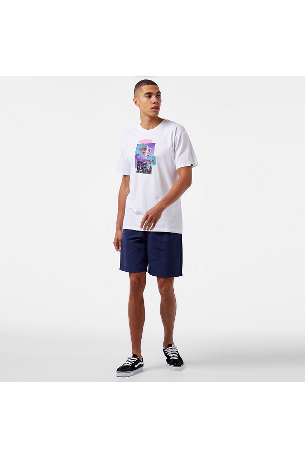 Vans-Ανδρικό μπλε σορτς Range Nylon Loose 1