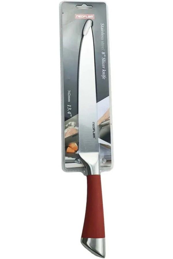 NEOFLAM-8" SLICER KNIFE WITH TPR HANDLE 1