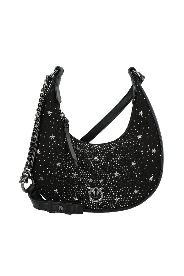 PİNKO-Brioche Umhängetasche Leder 21 cm 1