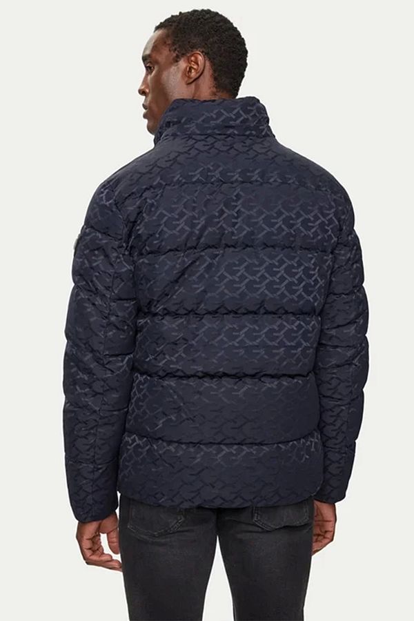 Guess navy blue coat store