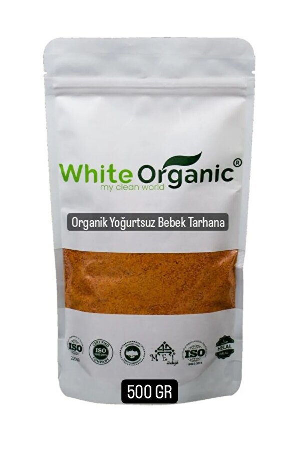 White Organic Organik Yoğurtsuz Tarhana 500 gr Vegan Organik Sebzeli Tuzsuz Setifikalı