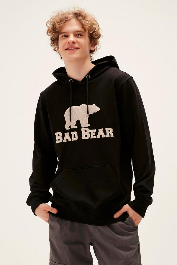 Bad Bear Brand Hoodie Men s Sweatshirt Trendyol