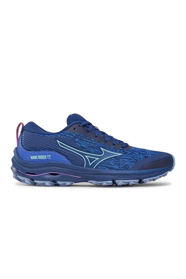 MIZUNO-Wave Rider TT Kadı Laufschuhe Blau 1