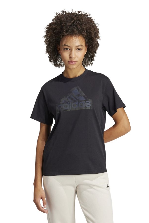 adidas T Shirt Black Fitted Trendyol