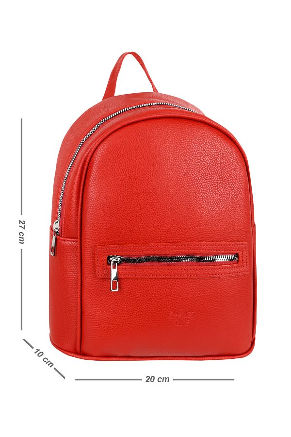 Tiny leather backpack top