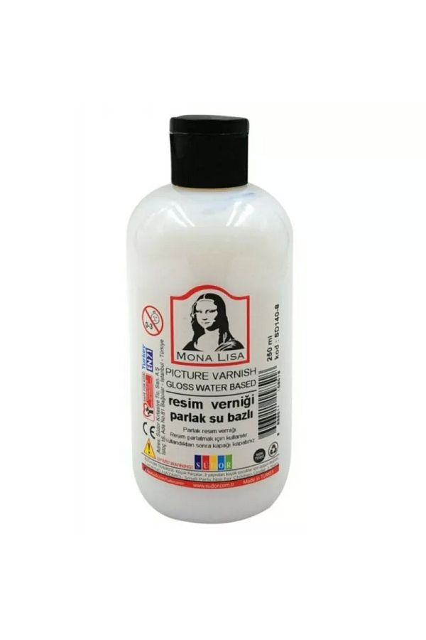 Südor-SUDOR PICTURE VARNISH WATER BASED GLOSS 250 ML S140-8 1
