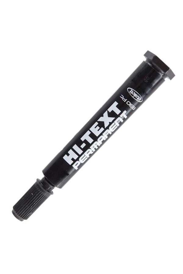 Noki-Hi-text Chisel Tip Marker Black 1