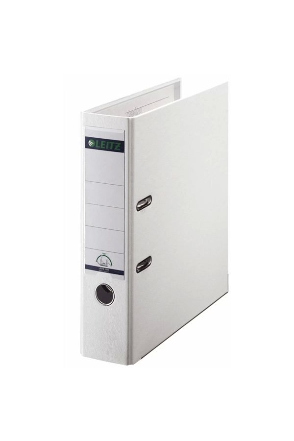 Leitz-مجلد مكتب بلاستيكي واسع أبيض - 1010t 1