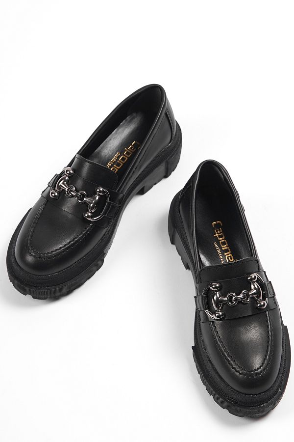 Capone Outfitters-Ovális orrú fém csatos Trak Sole női naplopó 1