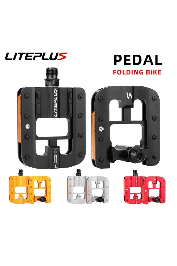Choice Liteplus Folding Bicycle Pedals Anti slip All aluminum Alloy Quick Folding Bike Pedals BMX Bicycl. Trendyol