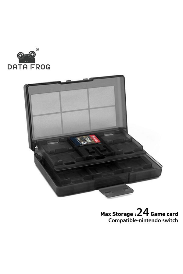 Choice-DATA FROG 24 In 1 Portable Game Cards Case Compatible-Nintendo Switch Game Memory SD Card Holder ... 1
