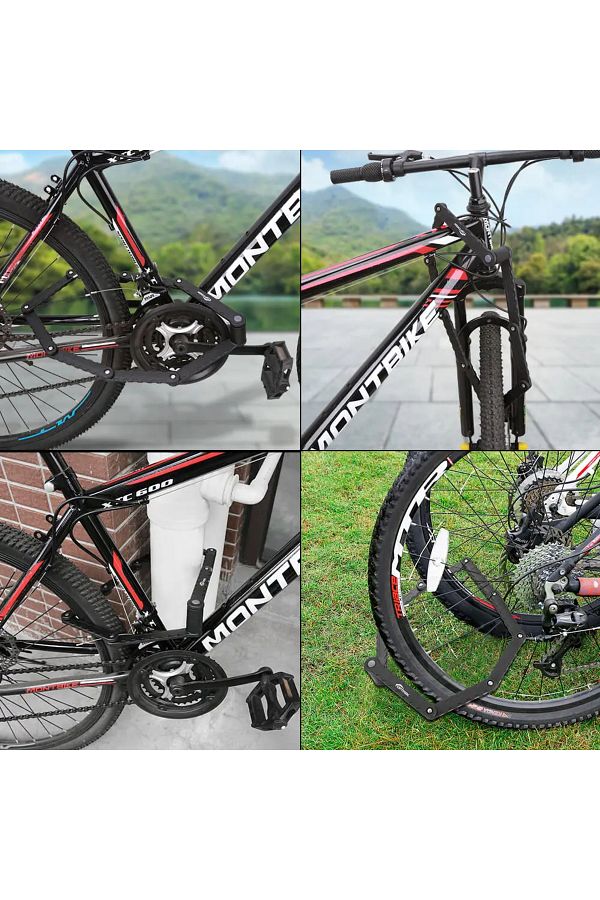 Choice Toptrek Bicycle Lock Foldable Bike Lock MTB Road Fold Lock High Security Anti Theft Scooter Elect. Trendyol