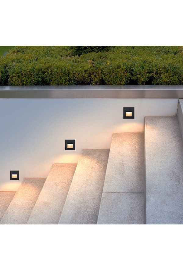 Recessed step lights on sale