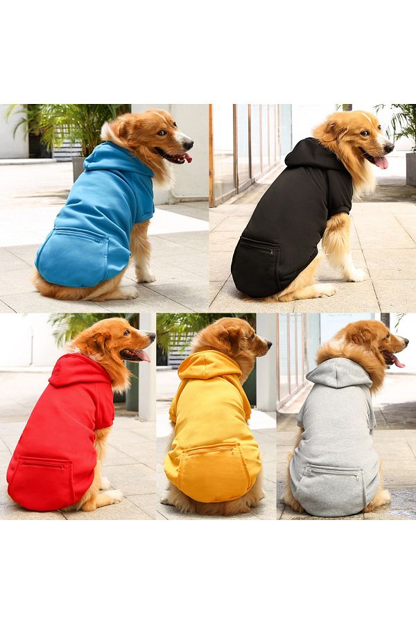 Sweatshirt with pocket for dog store