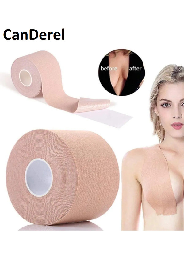 Canderel 5x5 Metre Göğüs Meme Dikleştirici Sabitleştirici Yapışkan Bant