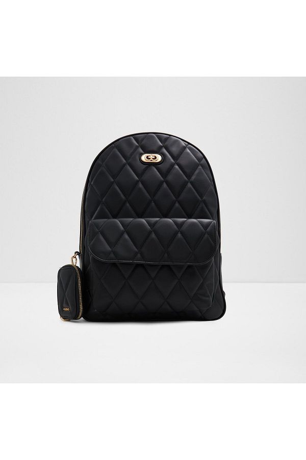Aldo black backpack purse hot sale