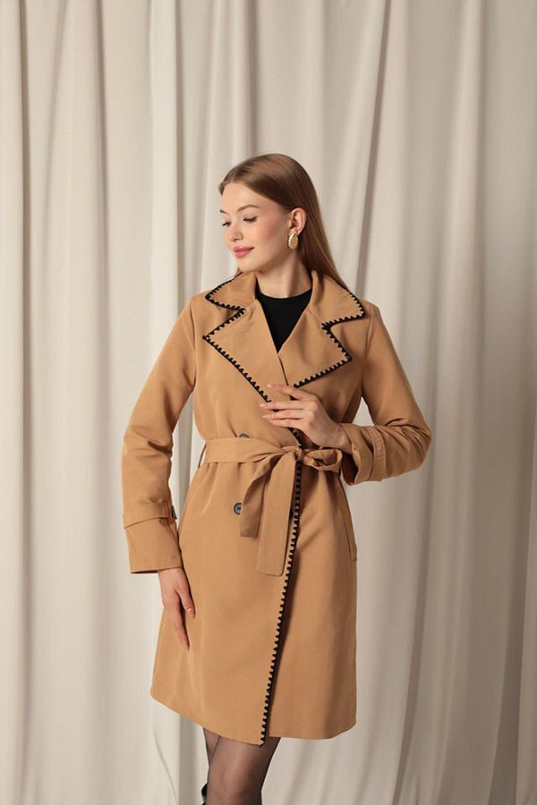 Long camel trench coat womens shop