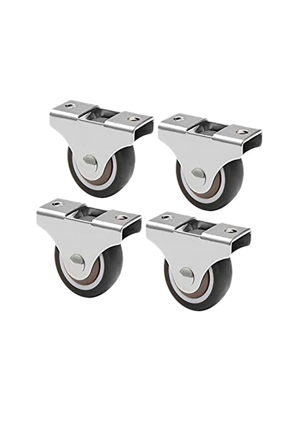 Choice 4Pcs 25mm Rubber Chair Rollers Heavy Duty Office Chair Caster