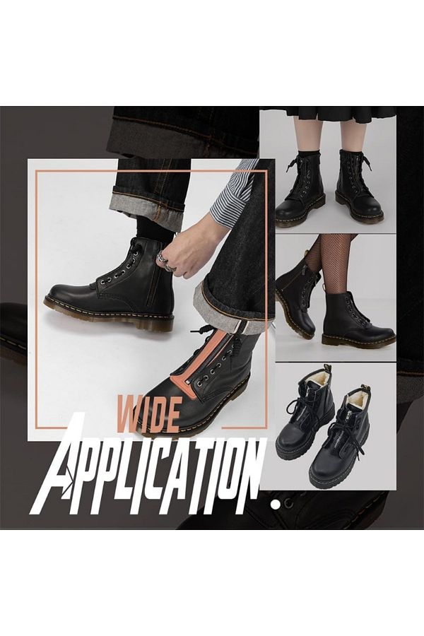Lace in boot zippers 7 hole store