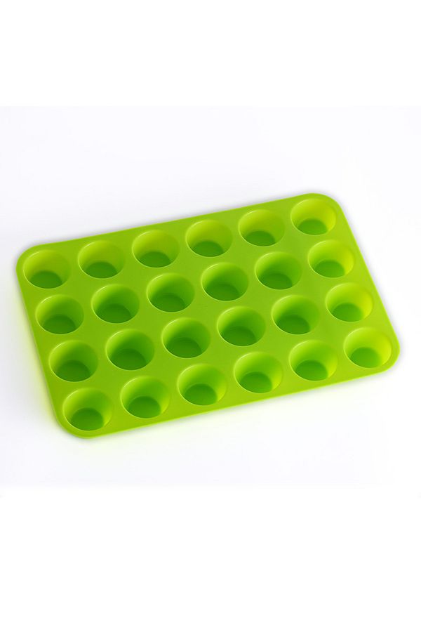 Mini muffin pan silicone shop