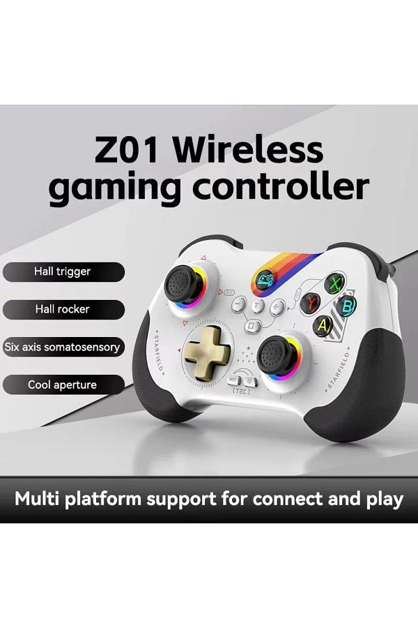 Choice-Z01 Six-axis Gyroscope Motion Sensing Hall Effect Button Sensitive Response Gamepad Controller fo... 1