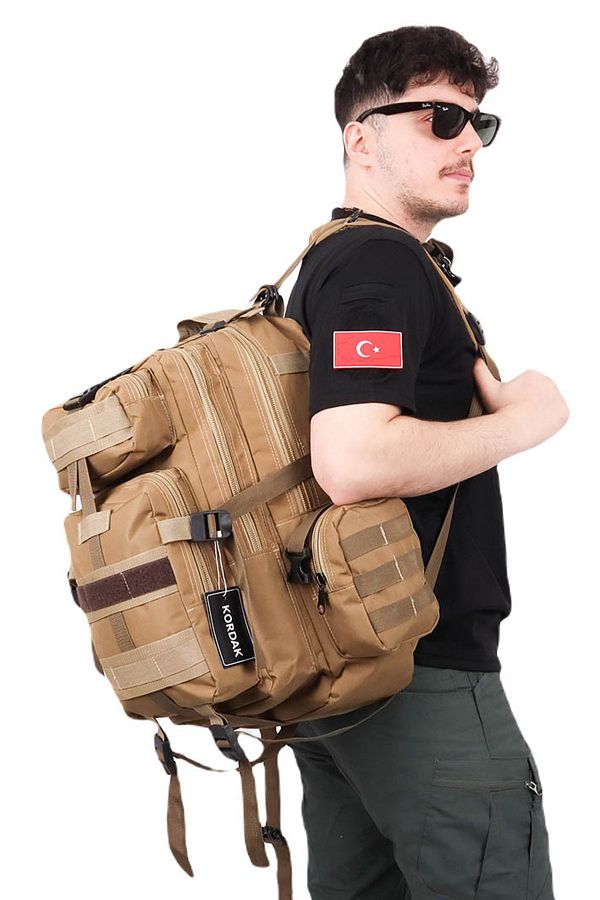 Tactical backpack with velcro 2025