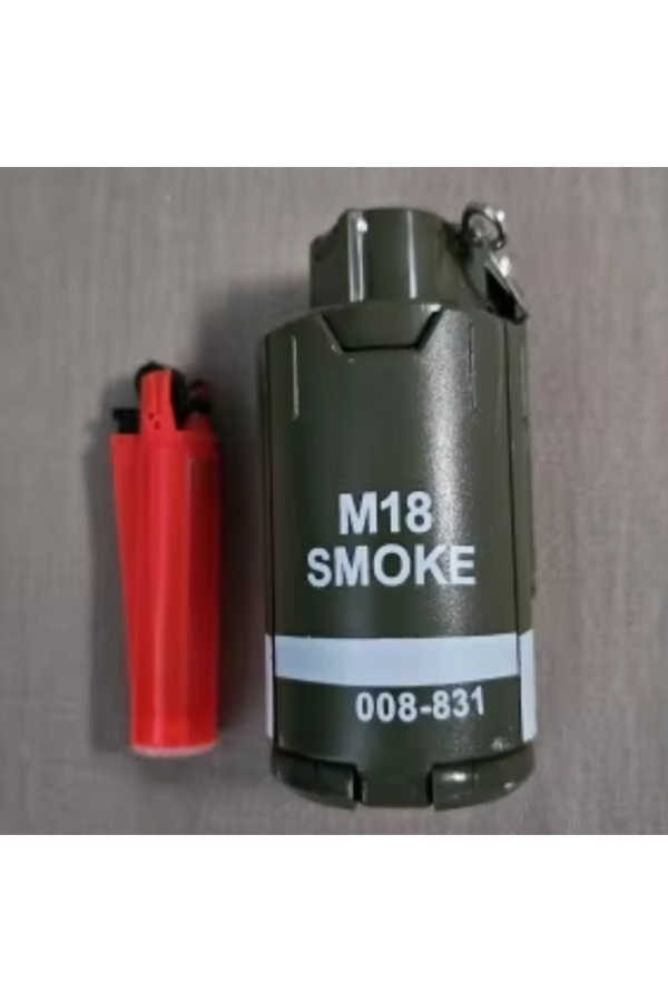 US. M18 Smoke Grenade 発煙手榴弾　ジャンク Amazon.co.jp: ChaosAirsoft M18 Smoke Grenade Spring Type