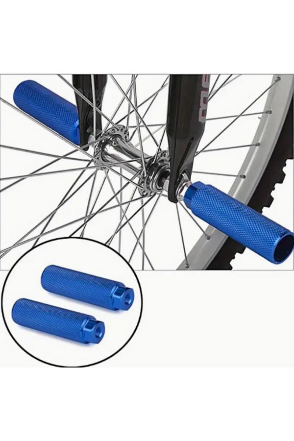 Choice 2pcs Bike Pegs Aluminum Non Slip Lead Footrests Mountain Bike BikeRear Stands bicycle pedals ac. Trendyol