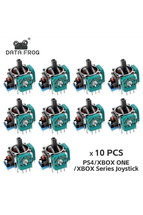 Choice-Set 1 Data Frog Replacement 3d Analog Joystick For Ps5/ps4/switch Pro/xbox One Controller Thumbstick 1