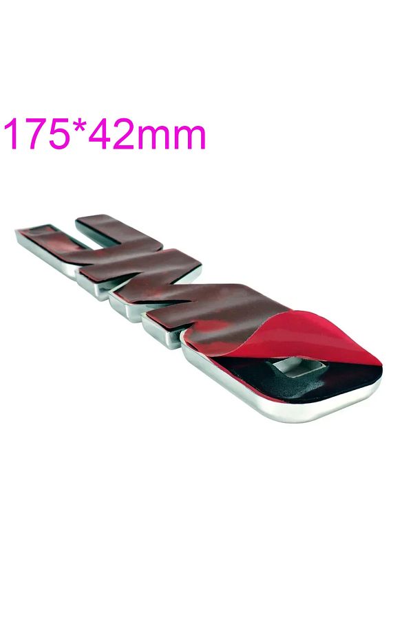 Choice-Red Rear Emblem For GMC Sticker 175mm GMC Trunk Sticker Car Style Tailage Rear Sticker For GMC Ca... 1