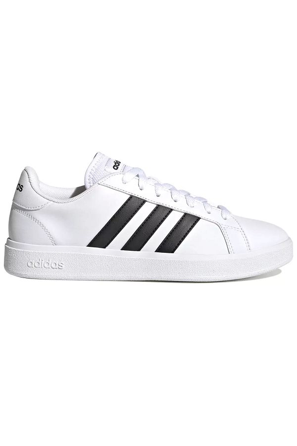 adidas-Grand Court Base 2 - Tenis alb pentru femei GW9261 1