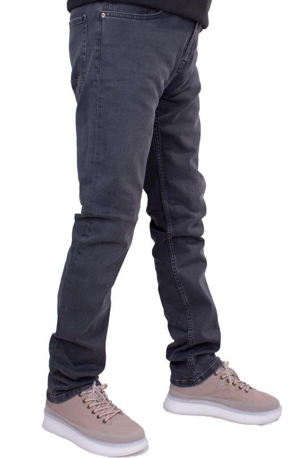 Twister Jeans-Twister Martinbb 744-02 Pantaloni de blugi pentru bărbați, gri, cu talie normală 1