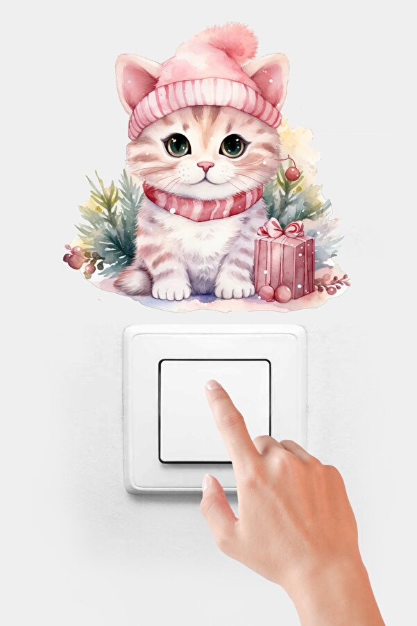 PANDA SOKAĞI Priz Masum Kedi Sticker Sesi, Priz Sticker