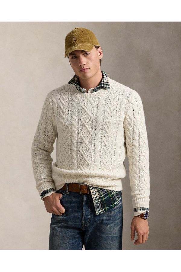 Ralph lauren fisherman sweater shop